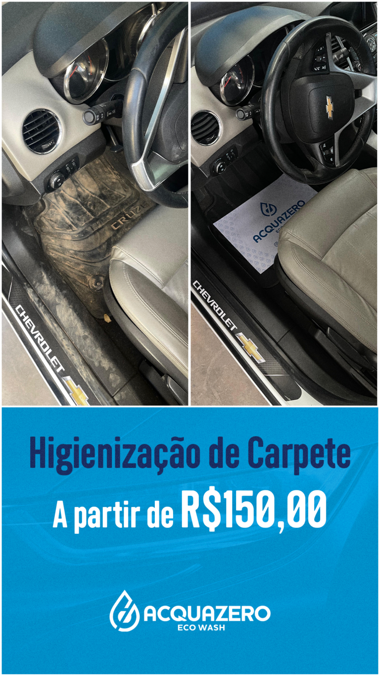 STORY HIGIENIZAÇÃO CARPETE