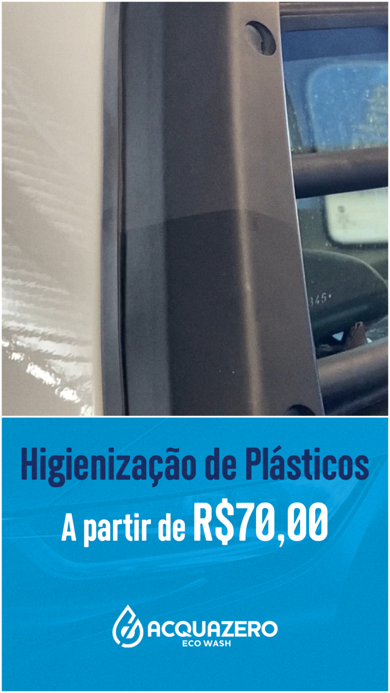 STORY HIGIENIZAÇÃO DE PLASTICOS